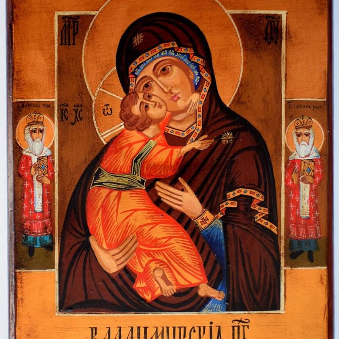 arte bizantino virgen de vladimir